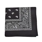 Classic Basic 100% Cotton 22 x 22 Paisley Printed Bandana