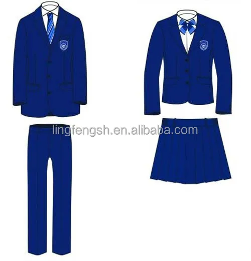 2015 fashion design High school uniform OEM!