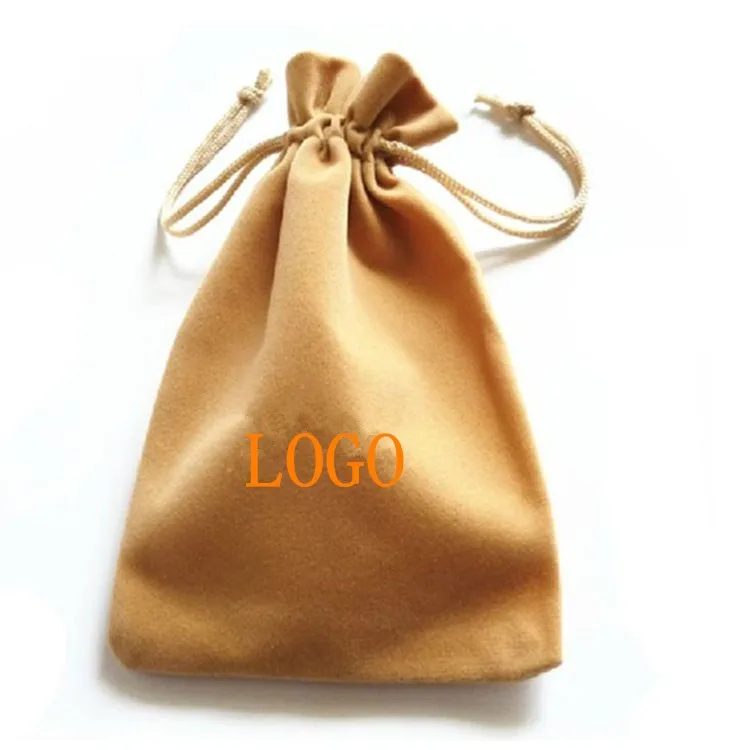 Multi-purpose Mix Color Soft Velvet Pouches Drawstrings for Jewelry Gift Packaging
