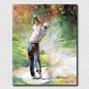 Modern Handmade Canvas Golf Patterns Wall Art Oil Paintings