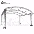 Cheap Price Lectern Arched Aluminum Metal Aluminium Stage Backdrop Roof Truss Frame System For Sale