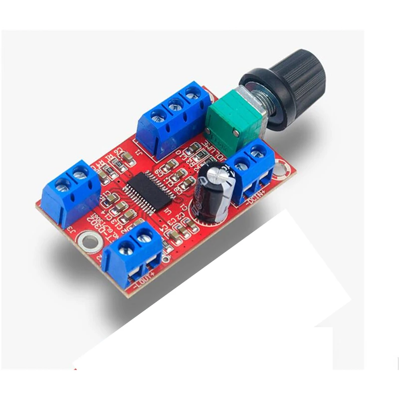 SFT-D302 digital power mini amplifier board wide voltage 12V 24V 30Wx2 - ANKUX.COM