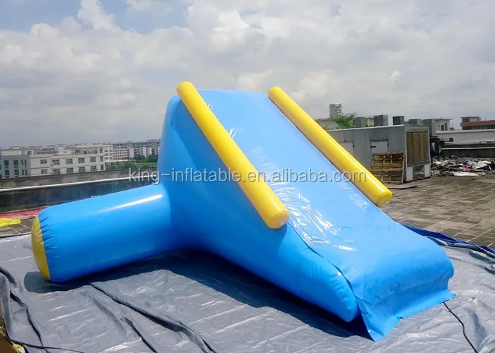 king playground obstacles fun inflatable floating water slide