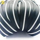 Garment accessories zippers wholesale silver teeth nylon zipper long chain 5