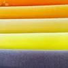 Dobby Plain Woven Organic Fabric For Upholstery Furniture Sofa Cotton Velvet