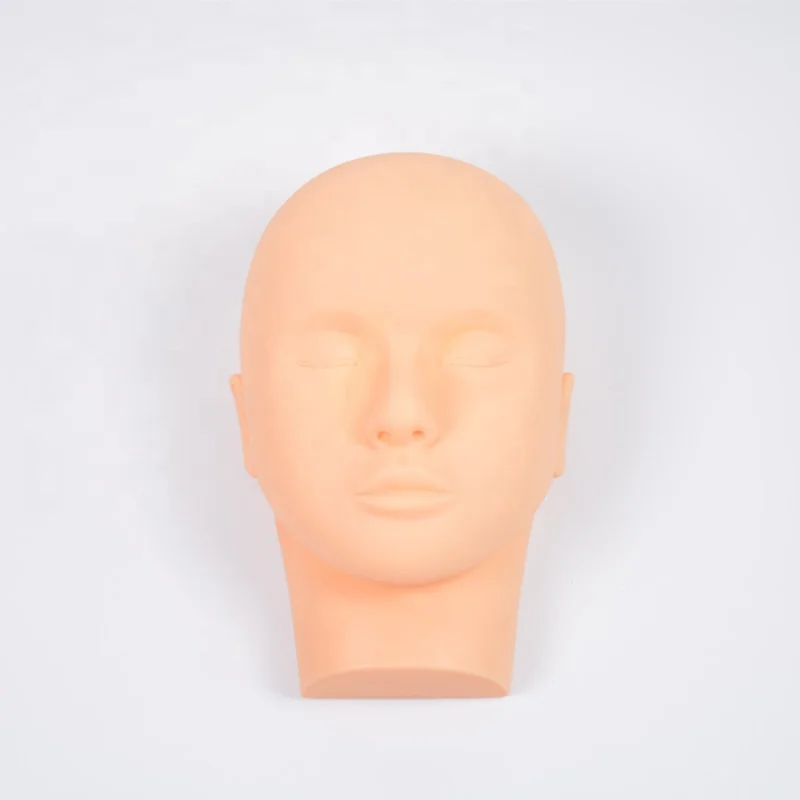 Beauty product Training Mannequin Head Practice Make Up tools mink Lashes Eyelash Extension rubber practice head
Beauty product Training Mannequin Head Practice Make Up tools mink Lashes Eyelash Extension rubber practice head