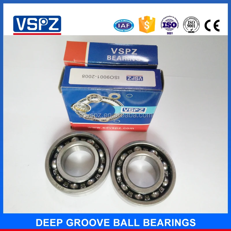 Open Deep Groove Ball Bearing 307 6307 size for Russian Trucks MAZ (motor, power take-off, overdrive, gearbox 2nd rear axle)