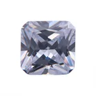 Diamond Cut White Cushion Cubic Zirconia Grade AAAAA Quality Stone For Jewelry