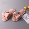 Factory wholesale comfortable women summer slippers leather with high quality and best price