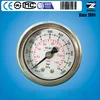 stainless steel 10bar 140psi range dial 50mm pressure gauge supplier to malaysia