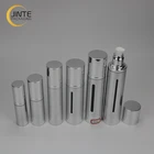 15ml 30ml 50ml 80ml 100ml 120ml cosmetic packaging white sprayer airless pump lotion bottle