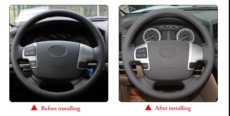 for Toyota Sequoia steering wheel cover
