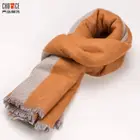 Unisex Orange Blanket Heavy Weight Extra Warmth Scarf