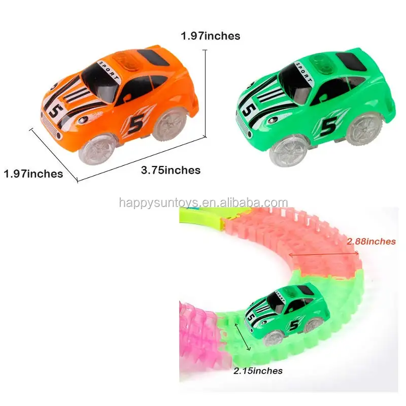 glow in the dark toy cars