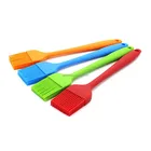 easy to clean silicone BBQ baking food grade oil sauce brush for kitchen use