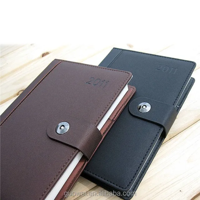 high quality journal diary pu leather notebook a5 magnetic note