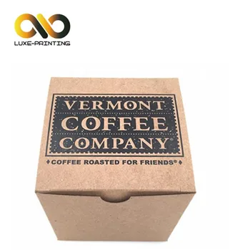 paper gift boxes custom kraft paper coffee mug packaging box