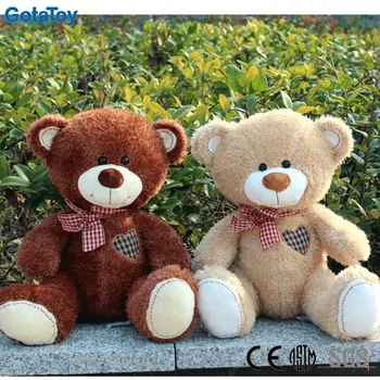 red ribbon bear