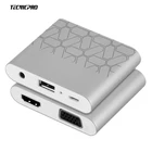 Digital AV adapter for IOS Android MacBook USB to HDMI And VGA+Audio Dual Display Converter