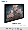 43" lcd wall mounted digital player indoor advertising signage monitor touch screen interactive display