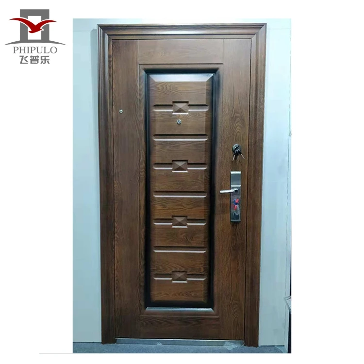 30 X 79 Exterior Kenya Apartment Steel Anti Burglar Door Design