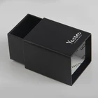 Custom Hard Sliding Rigid Black Printing Cardboard Box Packaging Gift Boxes With Sponge/EVA