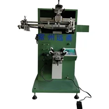 Semi automatic High Efficiency Cylinder Screen Printing Machine for bottle