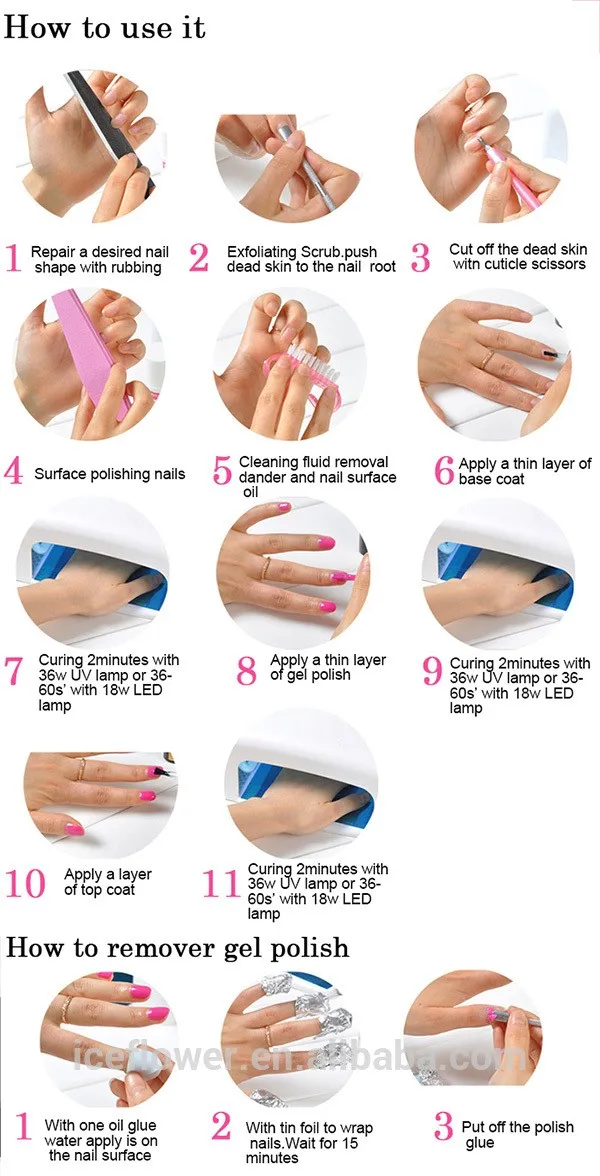 Lina Uv Gel Nail Kit Instructions Nailstip