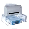 China made clear pmma plexiglass u shape printer table acrylic printer stand computer stand
