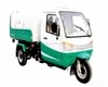 made in China new style three wheel hydraulic electric garbage truck