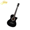 Factory direct students black acoustic guitar