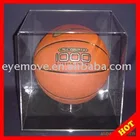black base acrylic display case for basketball