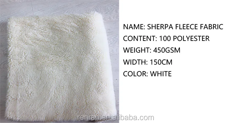 100 涤纶批发夏尔巴衬里面料 - buy sherpa lining fabric,100