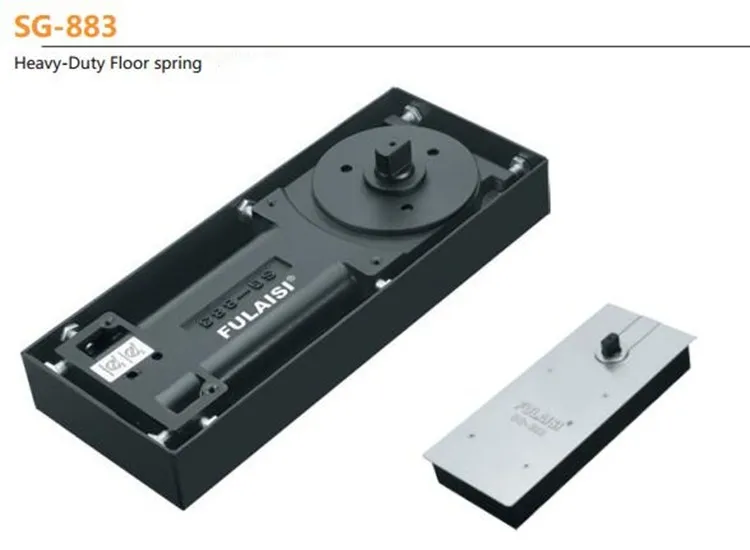 Fulaisi Double Cylinder Heavy Duty Hydraulic Floor Mounted Door Closer