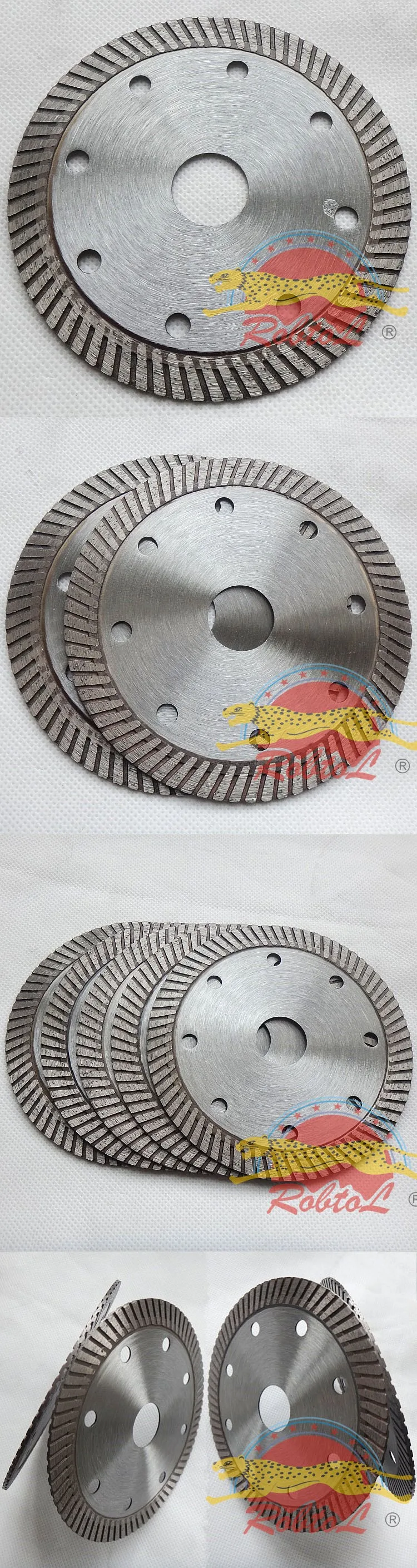125mm Turbo Rim Diamond Saw Blade Angle Grinder Circular Cutting Disc Disk Wheel Universal Stone Brick Block Concrete