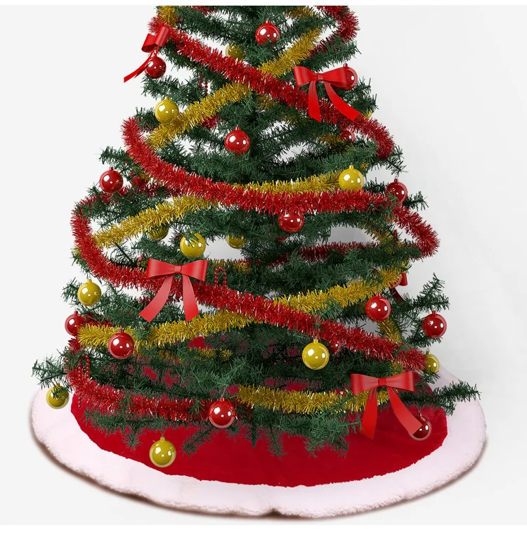 sedex audit santa claus christmas tree skirt for christmas tree