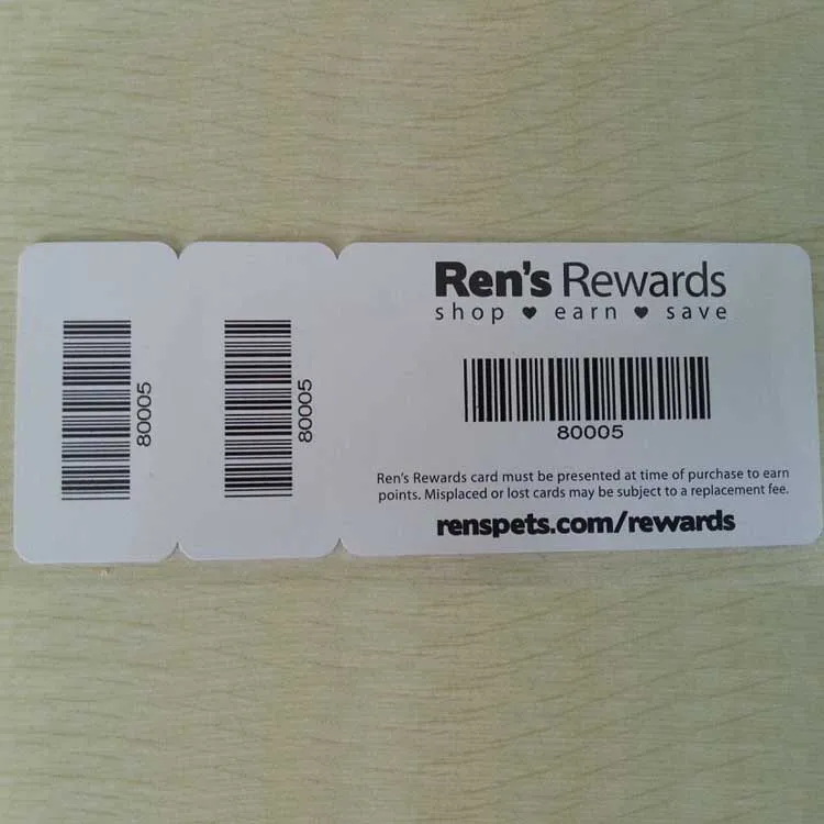 china barcode gift card
