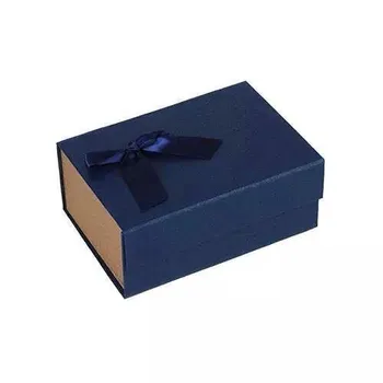 classical sapphire paper gift box,popular gift box packaging