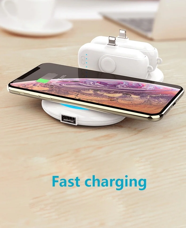 innovative products 2020 electronics finger portable charger Magnetic Power Bank - ANKUX.COM