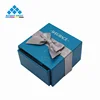 Bleu Valentine's Day Jewelry Earring Small Gift Box Sliding Boxes with Ribbon Custom Logo