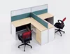 Modular office wall partitions tile based systems with side cabinet for files