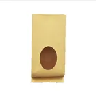 China factory high quality new kraft paper bag for coffee food with clear window
