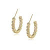 97435 xuping bangkok gold color fine fashion jewellery, hoop earring
