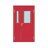 EN UL BS Security Steel Fire Resistant Door 1/2/3 Hours Fire Rated Glass Door
