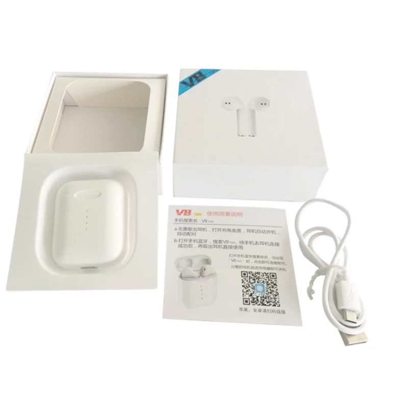 Made In China Bluetooth Touch Sensitive Wireless Earphone Mini Invisible Bluetooth Earbuds Handsfree Headphones V8 I88 Tws - ANKUX.COM