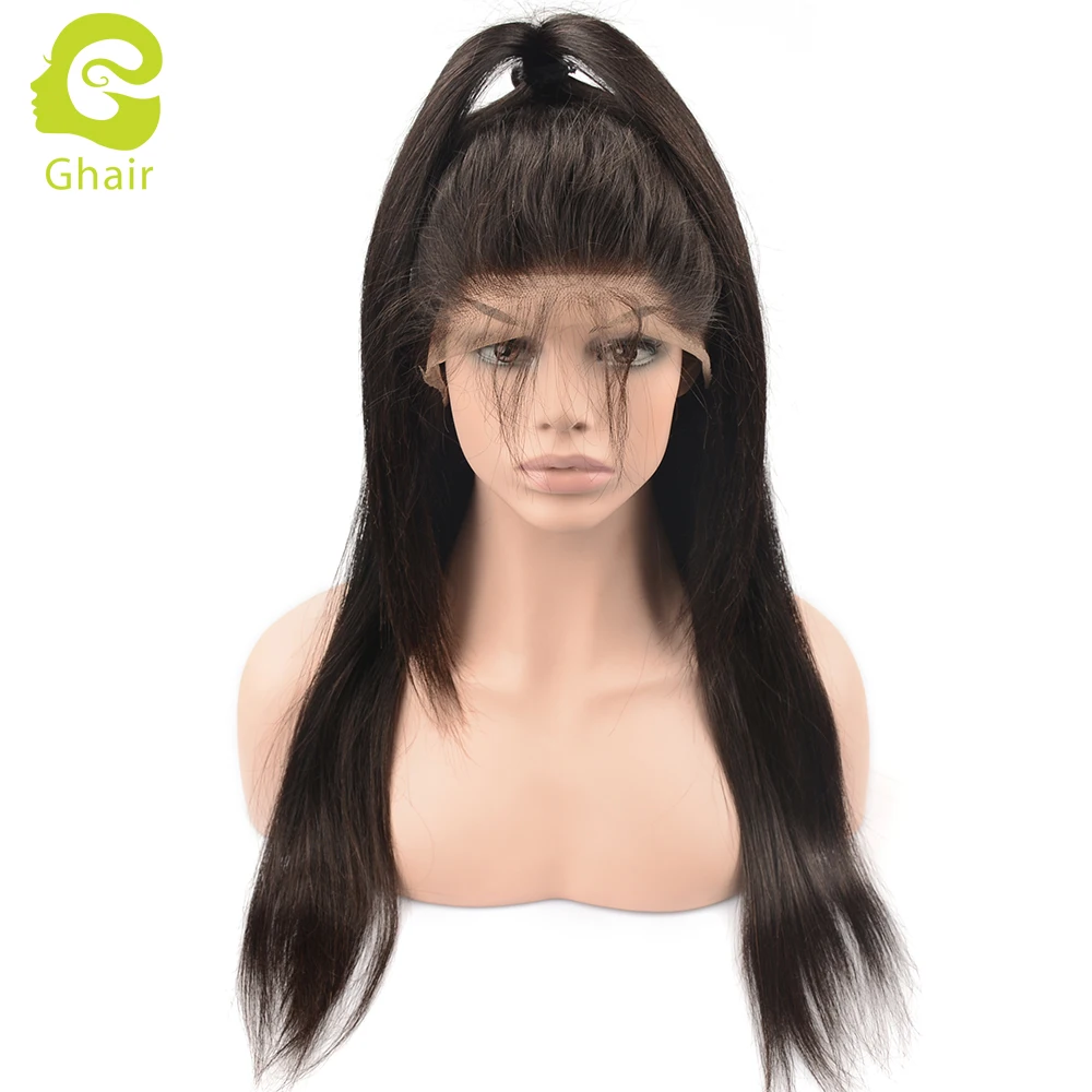 New style peruvian human hair front lace wigs straight wave natural color hair extension
New style peruvian human hair front lace wigs straight wave natural color hair extension