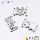 High Quality Heart Shape Bra Accessories Plastic Swimwear Closure Clasp