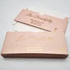 ZPT1-362 Flat shipping easily fold custom design printing rose gold foil stamping paper box for eyelash packaging lashes box