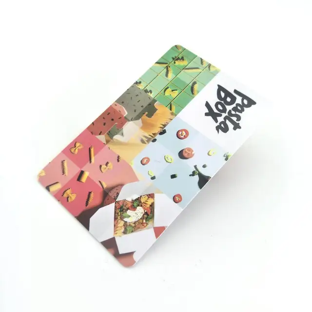 loyalty membership/rfid card plastic/business card printing