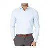 High Quality 100 Cotton Plain Uniform White Shirt Dress Shirt for men